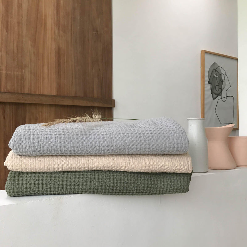 Quilt - Linen Waffle Blanket (Exclusive for Verishop)